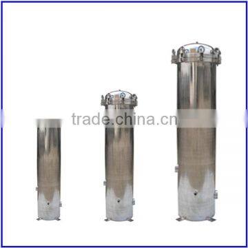 stainless steel water filter cartridge housing/precision filter housing/water filter vessel