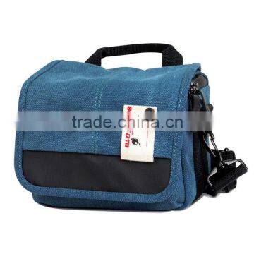 Cute DSLR, SLR camera bag Navy Blue Medium Size Waterproof Shoulder bag