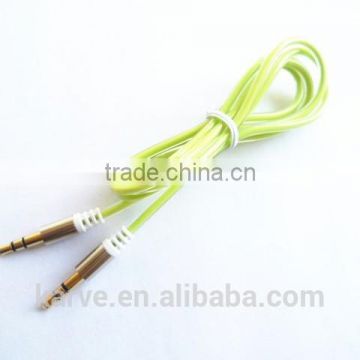 high quality dc3.5 metal crystal cable