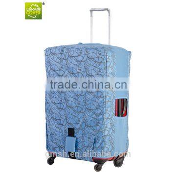 Waterproof durable luggage Cover protector and showing your own style Brand New thinnest light PVC coated oxford