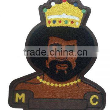 indian dribbling embroidery sew on patches designs