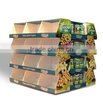 Supermarket Cardboard Pos Display Stands