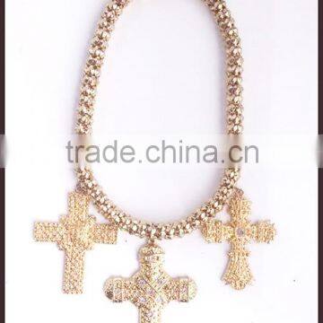 New Company Unique Design Big Cross Necklace For Women
