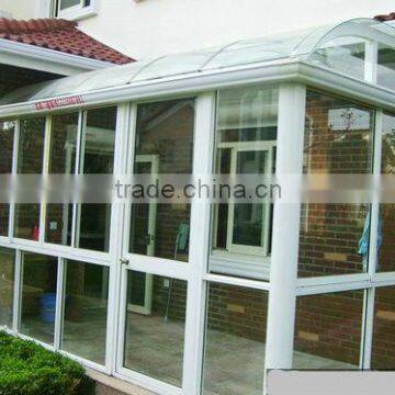 Aluminum Laminated Tempered Glass Sun House Sunshine room Green house