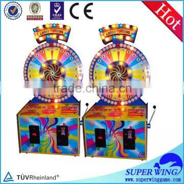 Jumbo jackpot coin operated roulette machine