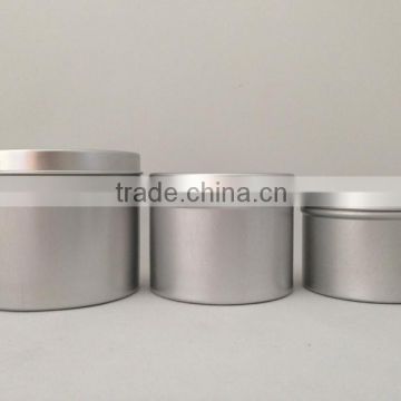 aluminum candle tin jar