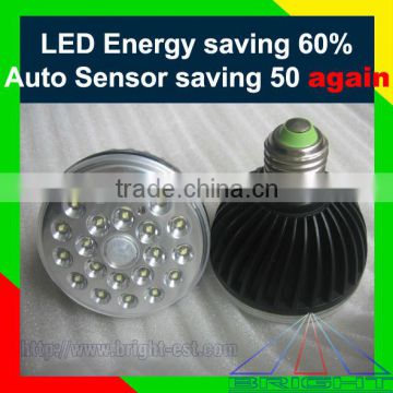 led sensor light 5w AC 220/110V white warm white led sensor