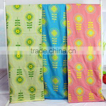 100 cotton yarn dyed new style kids towel blanket