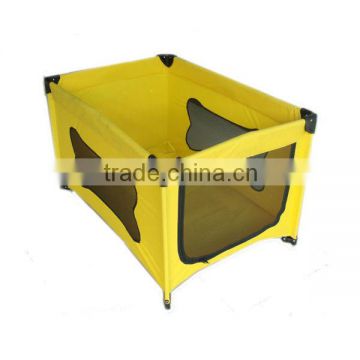 Foldable Pet Home Dog bed dog playpen with steel frame