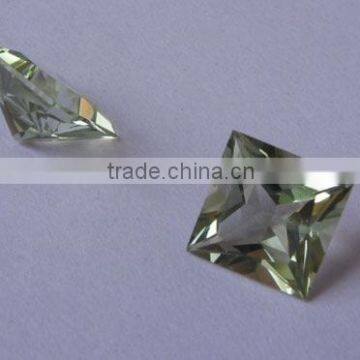 Green Amethyst Cut