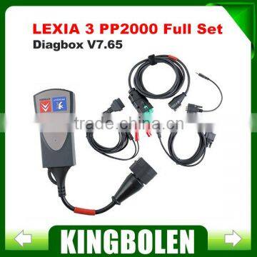Newest V7.65 Lexia3 Lexia 3 V48 Citroen Peugeot diagnostic tool Lexia-3 PP2000 V25 With New Diagbox