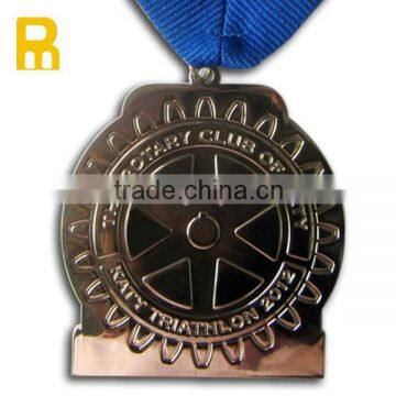 custom neck ribbon medal