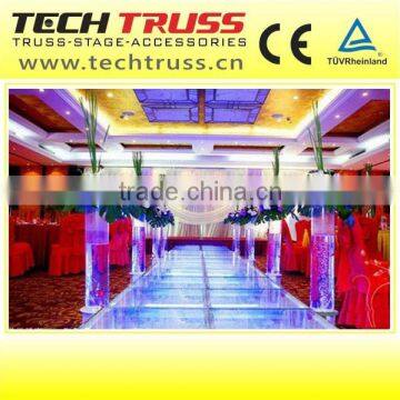 Aluminium Acrylic Protable Wedding Stage Decoration