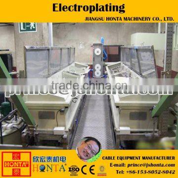 3000A Silver (Ag)-on-copper wire electrolytic plating machine and line