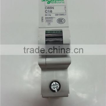 circuit breaker C65 C16 16A 1P output breaker good quaity guaranteed