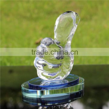 2016 new design empty crystal car perfume bottle