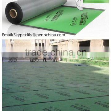 Apple Green HDPE Self-adhesive Bitumen Waterproof Membrane for Building Roofing/underground/bridge /tunnel/pool/parking photo-4
