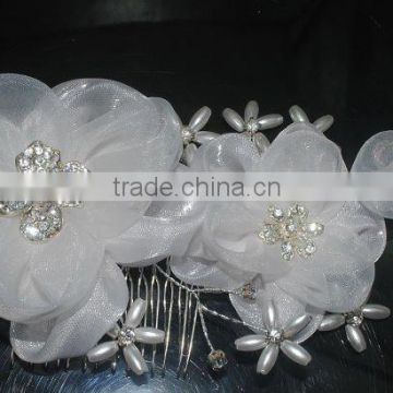 white fashion bride flower for wedding