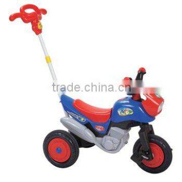 CE approval Baby Motorbike Tricycle with push bar