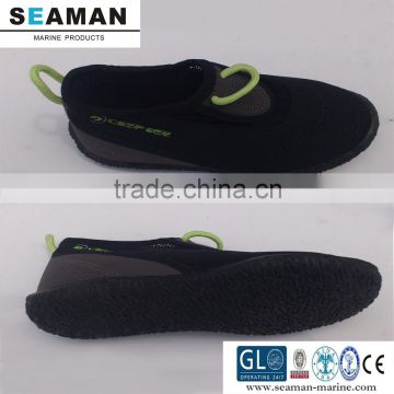 high quality soft light-weight 3mm colorful neoprene surfing aqua shoes water sports