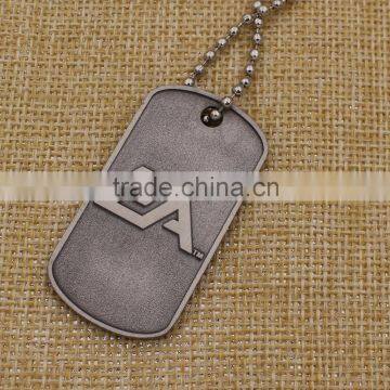 Hot sale fashion custom engrave metal dog tags for people