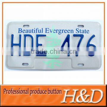 custom uk license plate printing