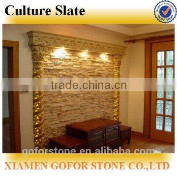 decorative stone for tv wall