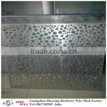 Wholesale stainless steel sheet hole punch perforated metal mesh (manufacturer) ZX-CKW34