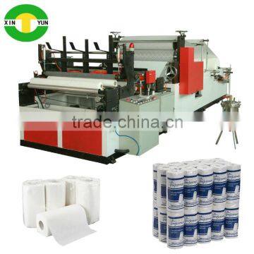 full auto hand towel tissue roll embossing machine converted kitchen towel roll machine good price