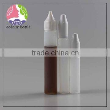 popular 30ml unicorn shape bottle with child proof cap and wide opening