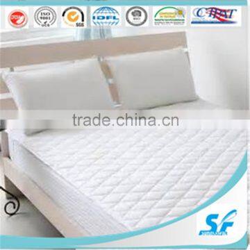 Hypoallergenic down proof mattress topper with skirt elastic