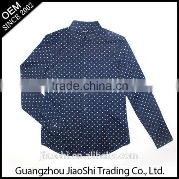 OEM manufacturer wholesale dark blue long sleeve simple latest shirt designs for men                        
                                                                Most Popular