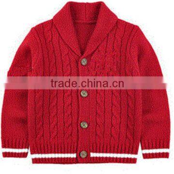 2015 Wholesale cardigan sweater manufacturer for boys