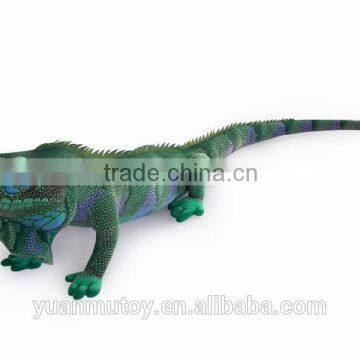 2015 hot LIZARD GREEN plush toy