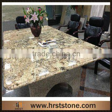 Hot Sale Crystal Yellow Color Granite Counter Top Good Price
