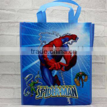 Customized Laminated Eco Fabric Tote Non woven Shopping Bag