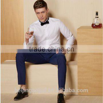 Mens Long Sleeveclassic dress collar s hirt and Yarn Dyed Technics fancy men formal shirt