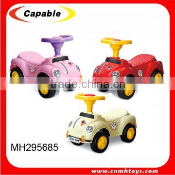 Cheap plastic BB steering vehicle children ride on car