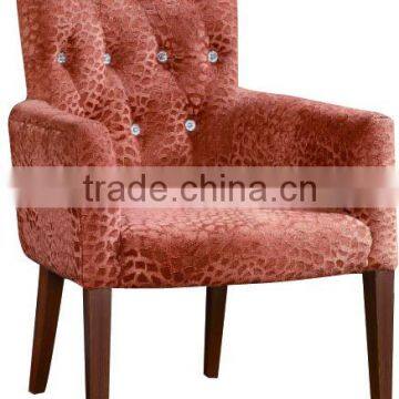 American Style Martine Tufted Fabric Armchair,Button Tufted Back,Upholstered Comfortable Arm Chair