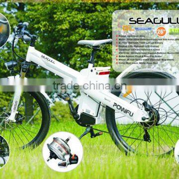 Seagull GL - Hot sale EN15194 electric bike disc brakes , modern design , strong Aluminum frame , new experience