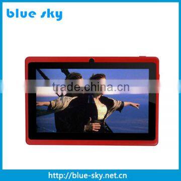 China Manufacturer Q8 Tablet pc With Front and Back Camera, Quad Core 7inch Tablets