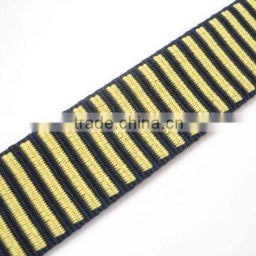 Streak polyester decorative webbing trimming fabric strap