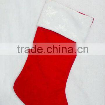 custom velvet Christmas stocking