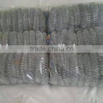 High dipped galvanized wire mesh scourer/stainless steel scrubber