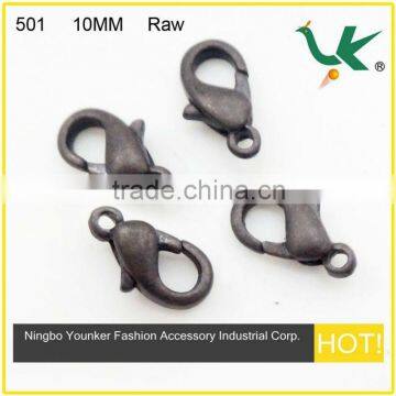 High-Grade 10mm Alloy Jewellry Lobster Clasp,Jewellry Clasps,Findings Clasps For Jewelry Making, Model 501