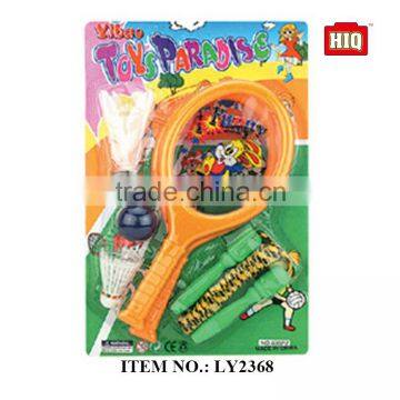 Beach summer play set plastic tennis racket for outdoor play games