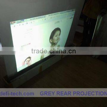Grey film self adhesive rear projection screen,rear /front non-adhesive projection film
