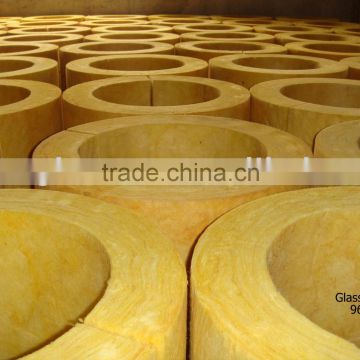 glasswool insulation pipe,glasswool pipecover