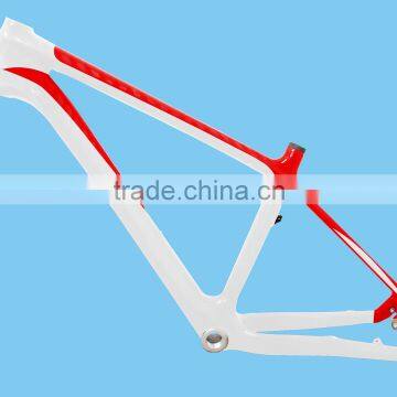 Professional good price 26er full carbon bicycle parts factory frame for mountain bicycle