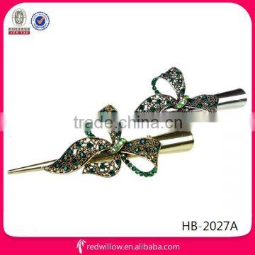 Wholesale Fashion Rhinestone Crystal Alligator Hair Clip